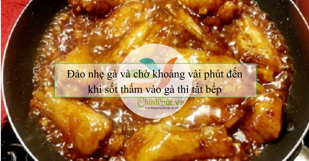 cach lam canh ga sot mat ong 